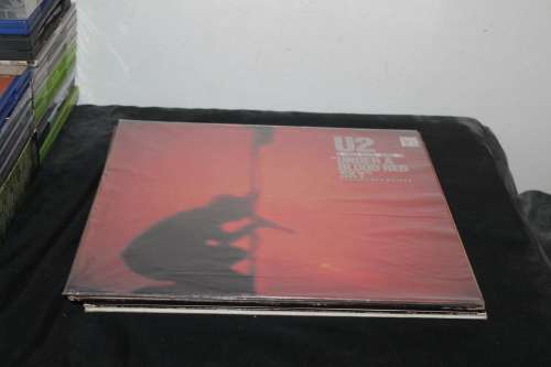 U2 under a blood red Sky