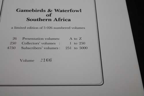 Gamebirds & Waterfowl of Southern Africa C G Finch-Davies