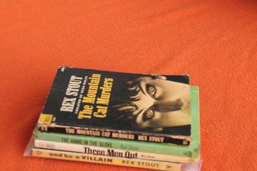 Rex Stout 4 books