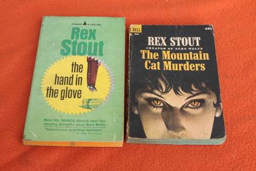 Rex Stout 4 books