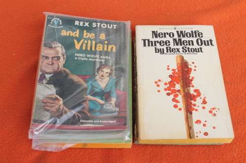 Rex Stout 4 books