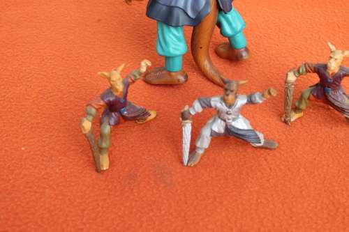 Warriors of Virtue 4 Figures