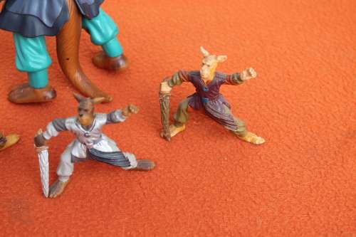 Warriors of Virtue 4 Figures