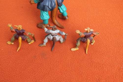 Warriors of Virtue 4 Figures