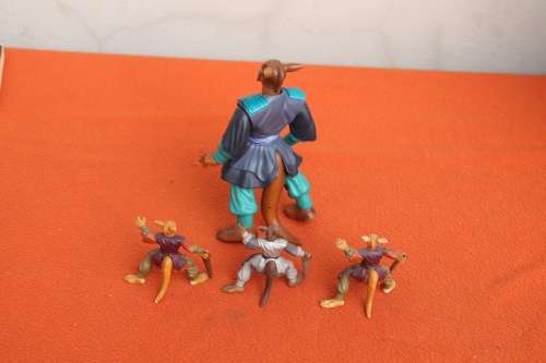 Warriors of Virtue 4 Figures