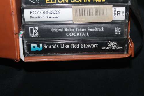 12 Assorted Cassettes in holder