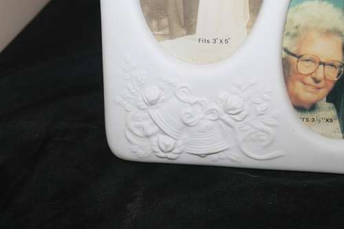 50th Wedding Anniversary Porcelain Frame