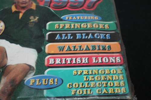 1997 Sealed Box Rugby Trading Cards