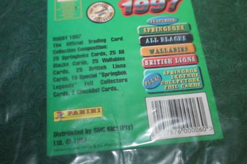 1997 Sealed Box Rugby Trading Cards