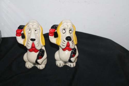 2 Ceramic Money Boxes Droopy Dog