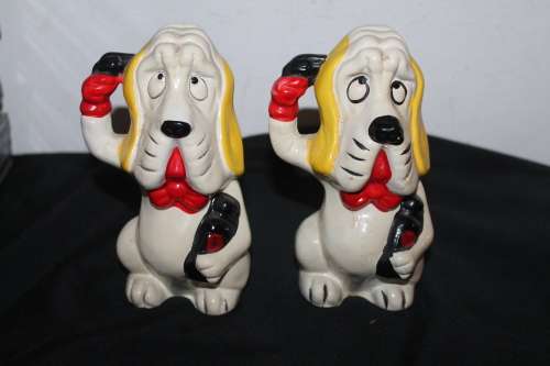 2 Ceramic Money Boxes Droopy Dog