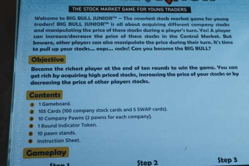 Big Bul Junior Board Game