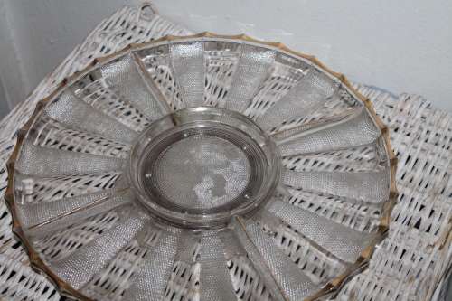 Vintage Snack Swivel Plate