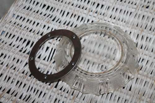 Vintage Snack Swivel Plate