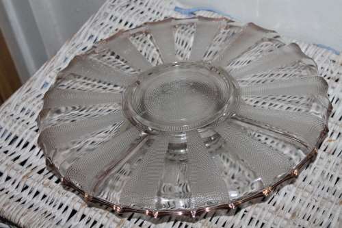 Vintage Snack Swivel Plate