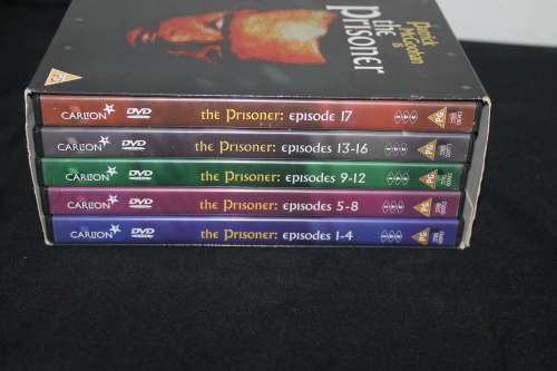 Patrick McGoohan The Prisoner Boxed 17 Episodes