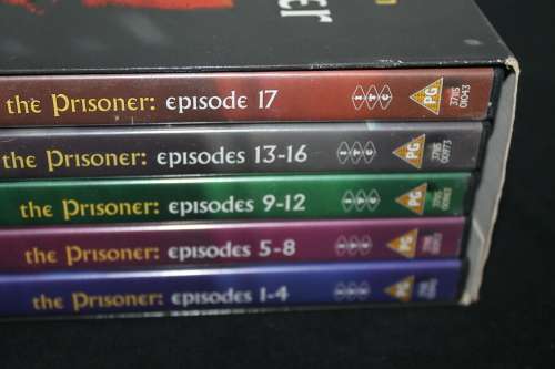 Patrick McGoohan The Prisoner Boxed 17 Episodes