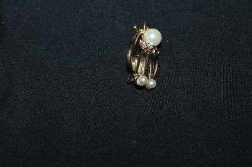 Vintage Cat Brooch