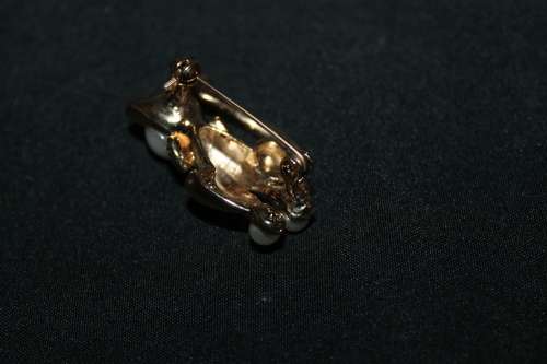 Vintage Cat Brooch