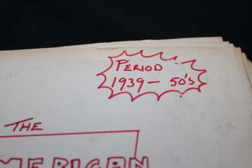 Photograph`s American Comic Books 19339 to 1950