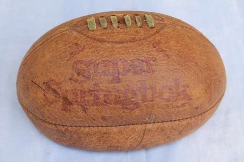 Super Springbok Leather Rugby Ball