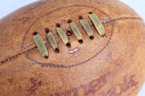 Super Springbok Leather Rugby Ball