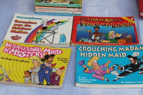 8 Assorted Madam and Eve Books