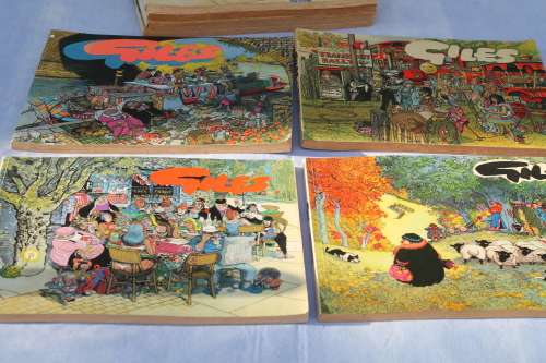 8 Assorted Giles books
