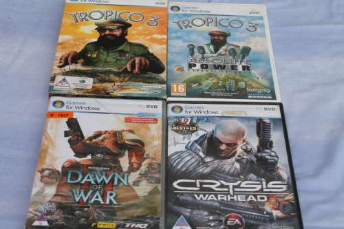10 Assorted PC Games