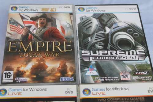 10 Assorted PC Games