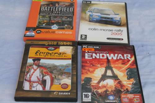 16 Assorted PC Games