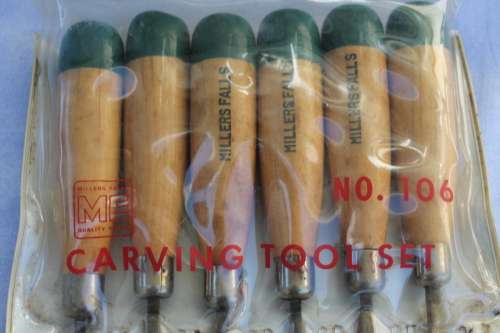 Miller Falls Carving Tools