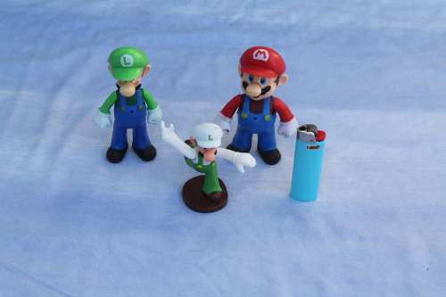 Mario and Luigi Figures`
