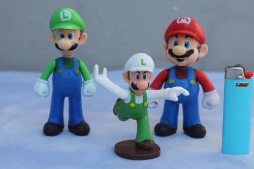 Mario and Luigi Figures`