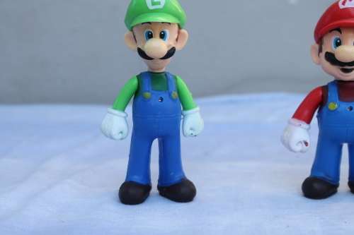 Mario and Luigi Figures`