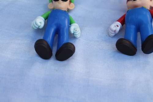 Mario and Luigi Figures`