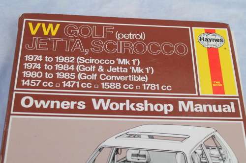 VW Golf, Jetta Repair Manual