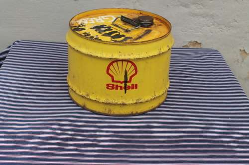 10 Litre Shell Tin