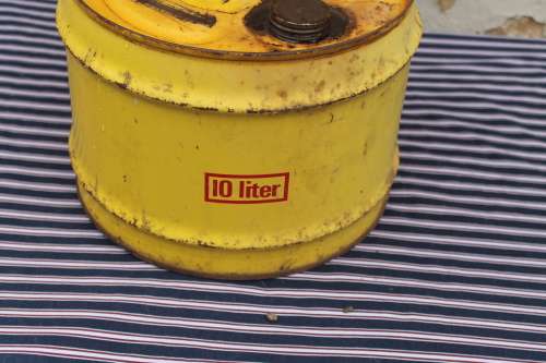 10 Litre Shell Tin