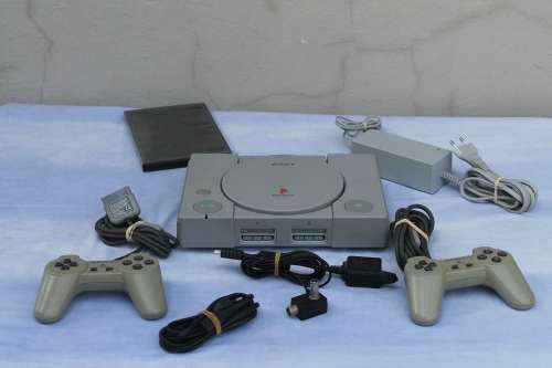 Playstation One with 2 Controllers as Assecories