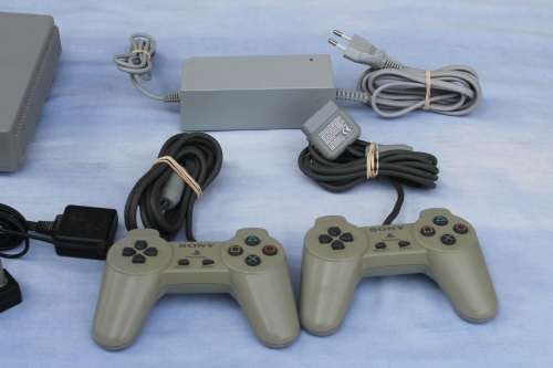 Playstation One with 2 Controllers as Assecories