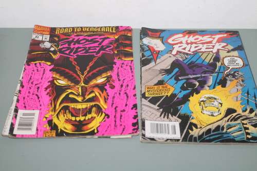 7 Ghost rider comic books