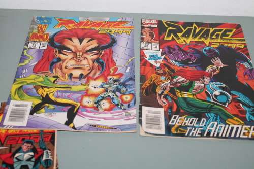 4 Ravage Comic Books