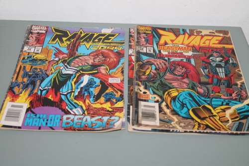 4 Ravage Comic Books