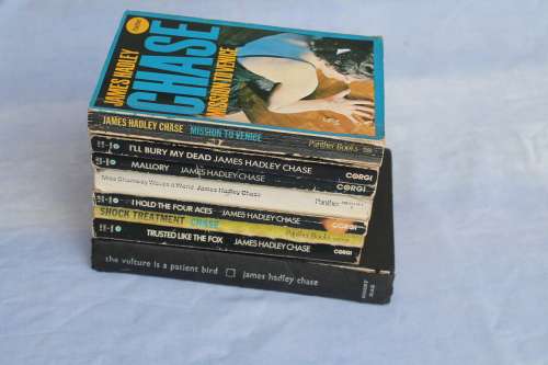8 James Hadley Chase books