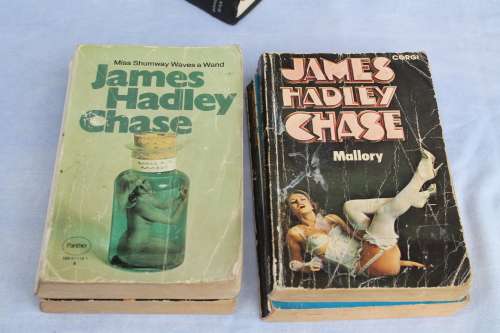 8 James Hadley Chase books