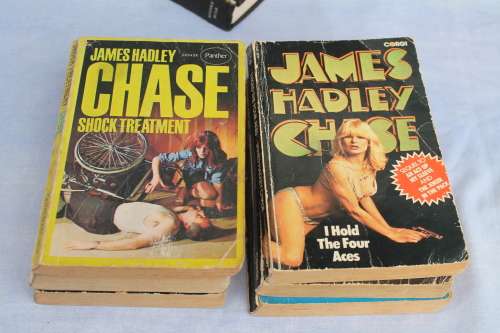 8 James Hadley Chase books