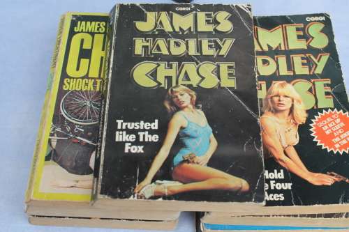 8 James Hadley Chase books