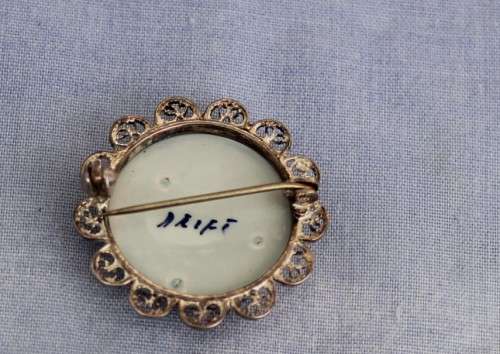 Vintage Delft Brooch