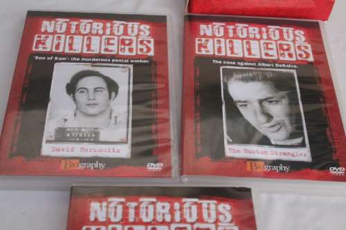 Serial Killers Box Set 3 Disks